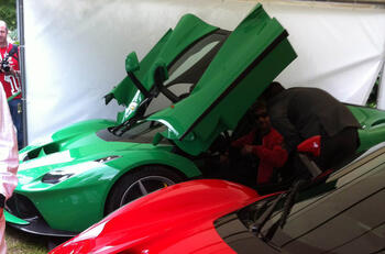How to make an entrance at the Goodwood Festival of Speed